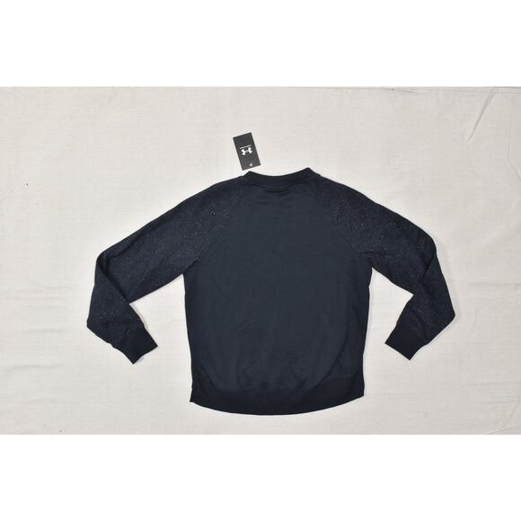 Under Armour Women's Regular Size M Northwestern Wildcats Sweatshirt Black NEW - Picture 4 of 8